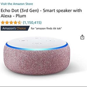 Amazon echo dot (3rd gen)
